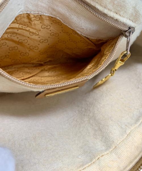GUCCI（グッチ）GUCCI (グッチ) GUCCI マイクロGG ショルダーバッグ ベージュの古着・服飾アイテム