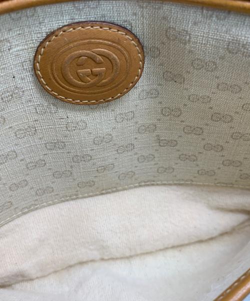 GUCCI（グッチ）GUCCI (グッチ) GUCCI マイクロGG ショルダーバッグ ベージュの古着・服飾アイテム