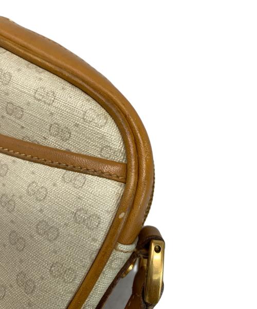 GUCCI（グッチ）GUCCI (グッチ) GUCCI マイクロGG ショルダーバッグ ベージュの古着・服飾アイテム