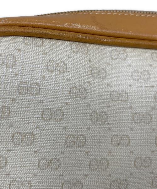GUCCI（グッチ）GUCCI (グッチ) GUCCI マイクロGG ショルダーバッグ ベージュの古着・服飾アイテム