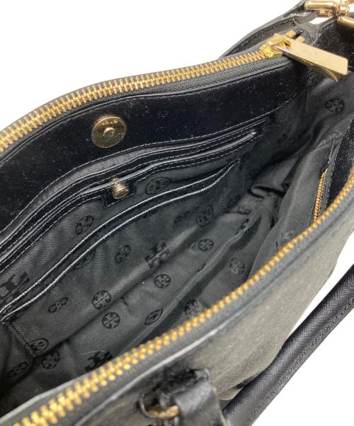 TORY BURCH（トリーバーチ）TORY BURCH (トリーバーチ) TORY BURCH 2WAYバッグ ブラックの古着・服飾アイテム