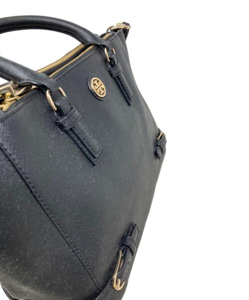 TORY BURCH（トリーバーチ）TORY BURCH (トリーバーチ) TORY BURCH 2WAYバッグ ブラックの古着・服飾アイテム