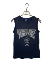 BURBERRY LONDON（バーバリーロンドン）の古着「BURBERRY LONDON ノースリーブカットソー」｜ブラック