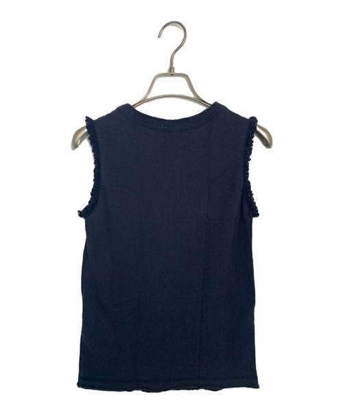 BURBERRY LONDON（バーバリーロンドン）BURBERRY LONDON (バーバリーロンドン) BURBERRY LONDON ノースリーブカットソー ブラック サイズ:38の古着・服飾アイテム