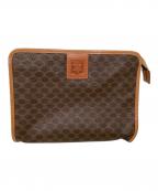 CELINEセリーヌ）の古着「クラッチバッグ」｜ブラウン