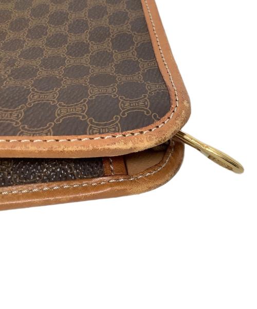 CELINE（セリーヌ）CELINE (セリーヌ) クラッチバッグ ブラウンの古着・服飾アイテム