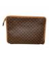 CELINE (セリーヌ) クラッチバッグ ブラウン：9000円