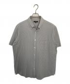 MACKINTOSH LONDONマッキントッシュ ロンドン）の古着「MACKINTOSH LONDON 半袖シャツ」｜グレー