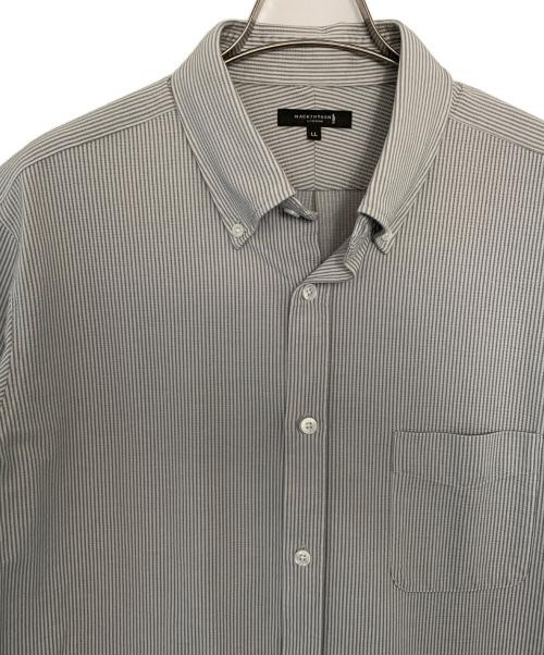 MACKINTOSH LONDON（マッキントッシュ ロンドン）MACKINTOSH LONDON (マッキントッシュ ロンドン) MACKINTOSH LONDON 半袖シャツ グレー サイズ:LLの古着・服飾アイテム