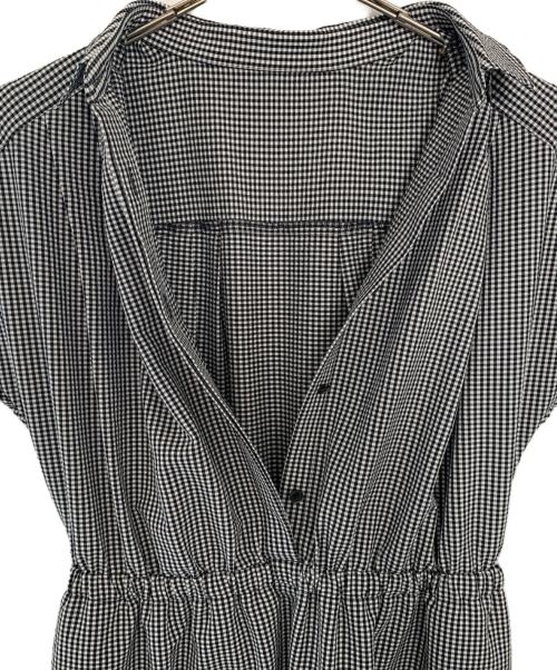 MACKINTOSH PHILOSOPHY（マッキントッシュ フィロソフィー）MACKINTOSH PHILOSOPHY (マッキントッシュ フィロソフィー) MACKINTOSH PHILOSOPHY　 半袖ワンピース ホワイト×ブラック サイズ:38の古着・服飾アイテム