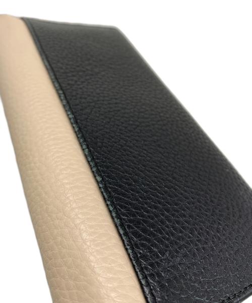 Kate Spade（ケイトスペード）Kate Spade (ケイトスペード) Kate Spade 長財布 ベージュ×ブラックの古着・服飾アイテム