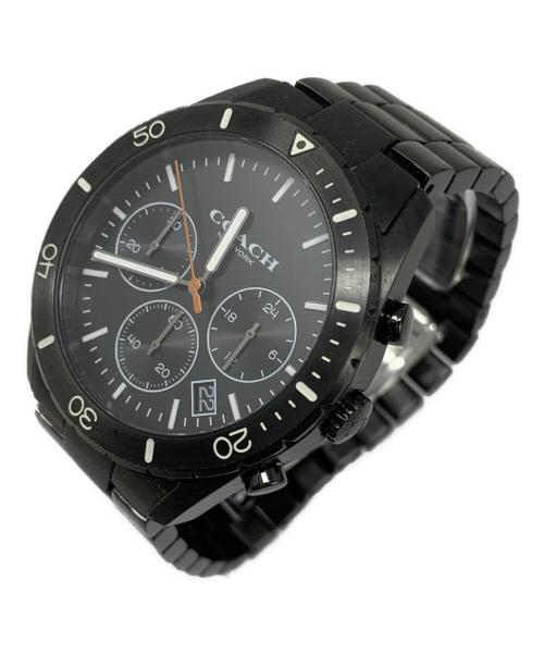 COACH（コーチ）COACH (コーチ) COACH クロノグラフ ブラックの古着・服飾アイテム