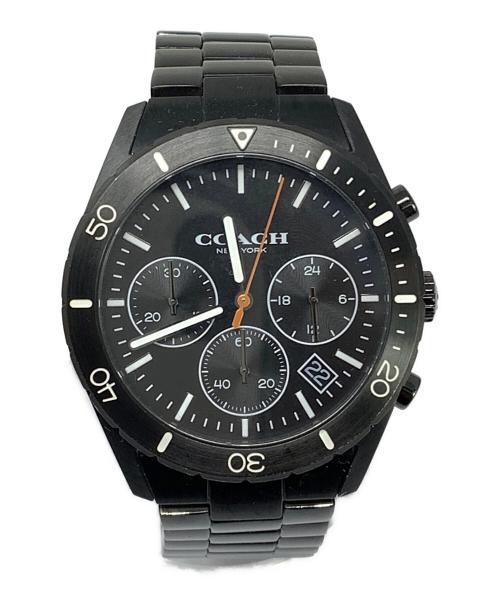 COACH（コーチ）COACH (コーチ) COACH クロノグラフ ブラックの古着・服飾アイテム