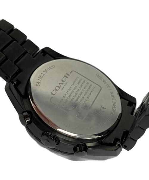 COACH（コーチ）COACH (コーチ) COACH クロノグラフ ブラックの古着・服飾アイテム