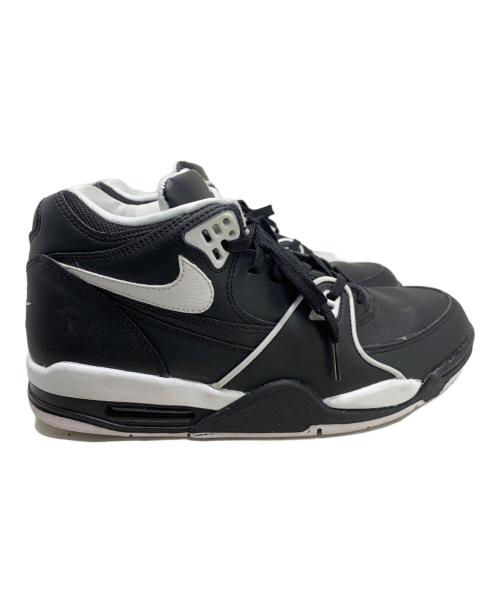 NIKE（ナイキ）NIKE (ナイキ) NIKE AIR FLIGHT 89 ハイカットスニーカー ホワイト×ブラック サイズ:28㎝の古着・服飾アイテム
