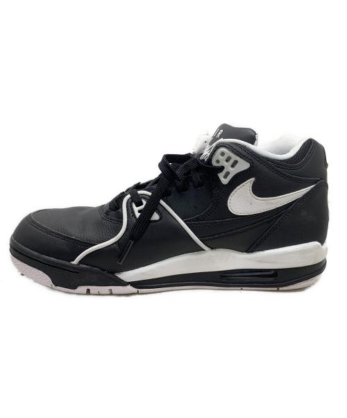 NIKE（ナイキ）NIKE (ナイキ) NIKE AIR FLIGHT 89 ハイカットスニーカー ホワイト×ブラック サイズ:28㎝の古着・服飾アイテム
