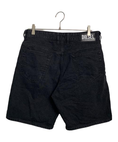 DIESEL（ディーゼル）DIESEL (ディーゼル) DIESEL ハーフデニムパンツ ブラック サイズ:SIZE W30の古着・服飾アイテム