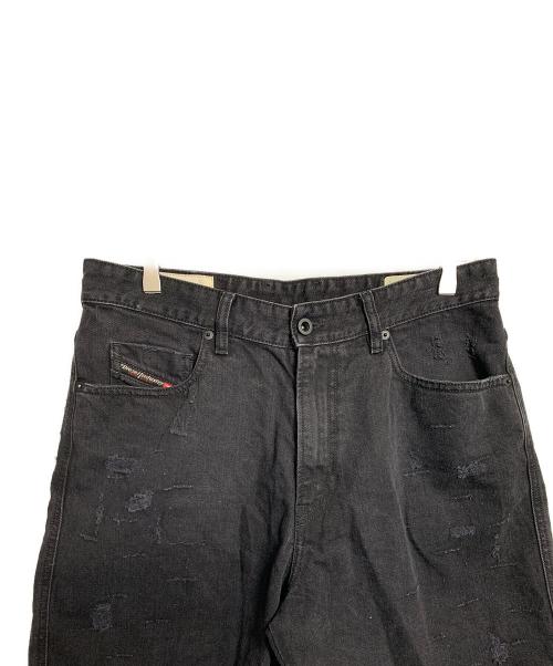 DIESEL（ディーゼル）DIESEL (ディーゼル) DIESEL ハーフデニムパンツ ブラック サイズ:SIZE W30の古着・服飾アイテム