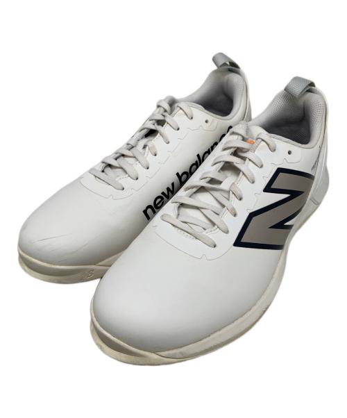 NEW BALANCE（ニューバランス）NEW BALANCE (ニューバランス) NEW BALANCE ゴルフシューズ ホワイト サイズ:27.5cmの古着・服飾アイテム