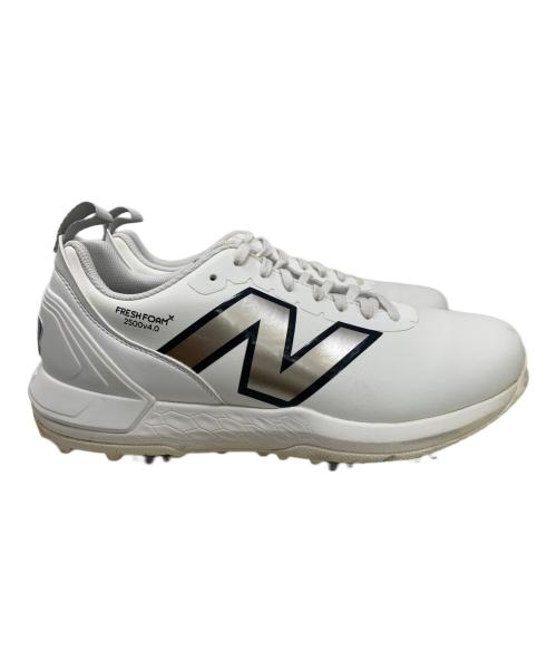 NEW BALANCE（ニューバランス）NEW BALANCE (ニューバランス) NEW BALANCE ゴルフシューズ ホワイト サイズ:27.5cmの古着・服飾アイテム