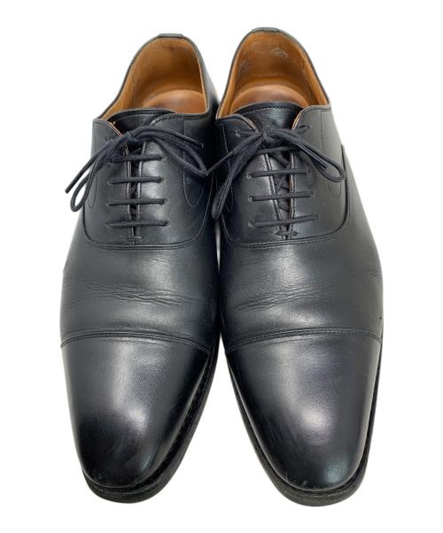 SCOTCH GRAIN（スコッチグレイン）SCOTCH GRAIN (スコッチグレイン) SCOTCH GRAIN ストレートチップシューズ ブラック サイズ:25 1/2の古着・服飾アイテム
