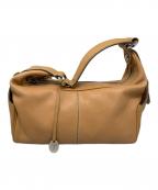 TOD'Sトッズ）の古着「TOD'S レザーハンドバッグ」｜ブラウン