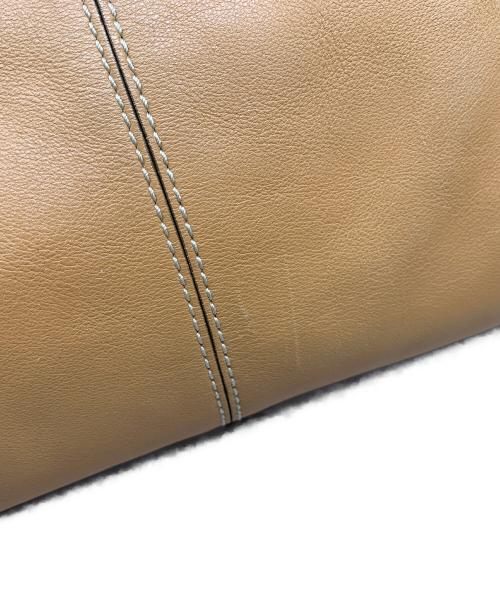 TOD'S（トッズ）TOD'S (トッズ) TOD'S レザーハンドバッグ ブラウンの古着・服飾アイテム