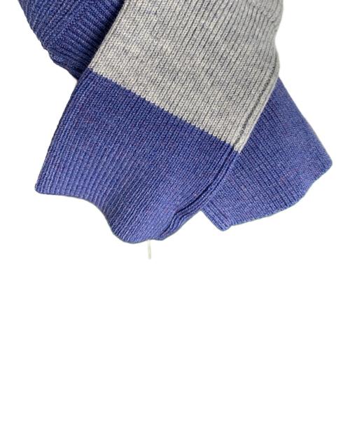 SCOT CLUB（スコットクラブ）SCOT CLUB (スコットクラブ) SCOT CLUB ニット ネイビー×ブルー×グレー サイズ:9の古着・服飾アイテム