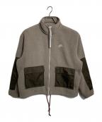 NIKEナイキ）の古着「NIKE ボアジャケット」｜グレー