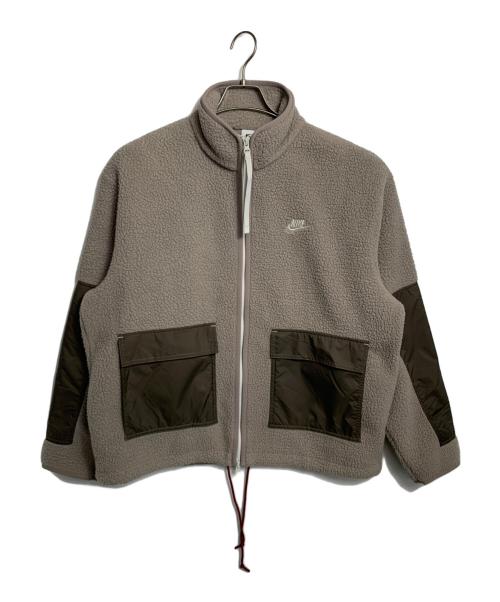 NIKE（ナイキ）NIKE (ナイキ) NIKE ボアジャケット グレー サイズ:XLの古着・服飾アイテム