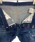 中古・古着 DSQUARED2 (ディースクエアード) DSQUARED2 ダメージ加工デニムパンツ ネイビー サイズ:46：10000円