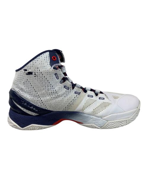 UNDER ARMOUR（アンダーアーマー）UNDER ARMOUR (アンダーアーマー) UNDER ARMOUR ハイカットスニーカー ホワイト サイズ:27㎝の古着・服飾アイテム