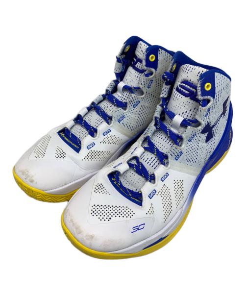 UNDER ARMOUR（アンダーアーマー）UNDER ARMOUR (アンダーアーマー) UNDER ARMOUR ハイカットスニーカー ホワイト サイズ:27㎝の古着・服飾アイテム