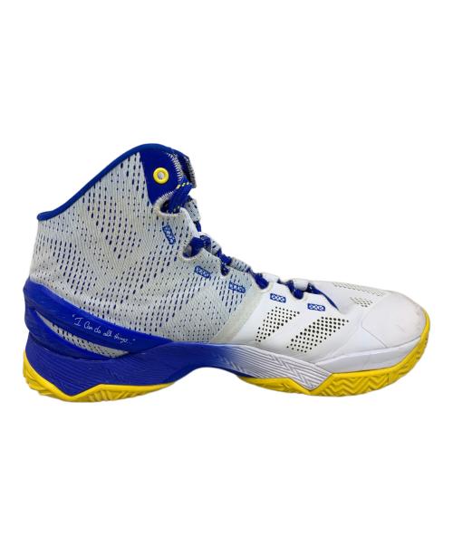 UNDER ARMOUR（アンダーアーマー）UNDER ARMOUR (アンダーアーマー) UNDER ARMOUR ハイカットスニーカー ホワイト サイズ:27㎝の古着・服飾アイテム