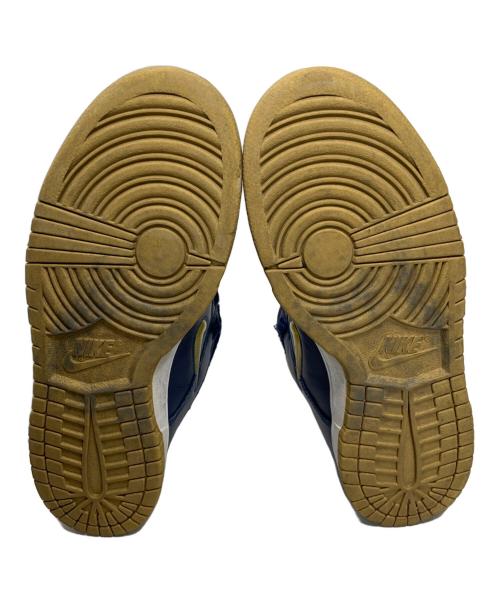 NIKE（ナイキ）NIKE (ナイキ) SUPREME (シュプリーム) NIKE Supreme DUNK LOW スニーカー ネイビー×ゴールド サイズ:26.5㎝の古着・服飾アイテム