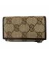 GUCCI（グッチ）の古着「GUCCI キーケース」｜ブラウン×ベージュ