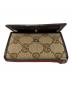 中古・古着 GUCCI (グッチ) GUCCI キーケース ブラウン×ベージュ：12000円