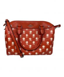 COACH（コーチ）の古着「COACH 2WAYバッグ」｜レッド