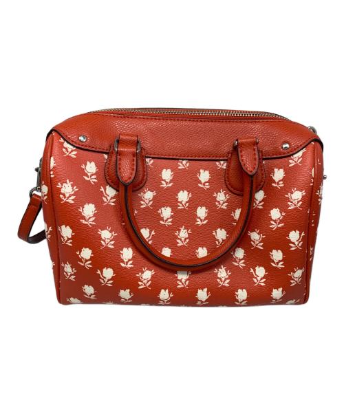 COACH（コーチ）COACH (コーチ) COACH 2WAYバッグ レッドの古着・服飾アイテム