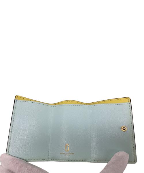 MARC JACOBS（マークジェイコブズ）MARC JACOBS (マークジェイコブス) MARC JACOBS 3つ折り財布 ピンクベージュの古着・服飾アイテム