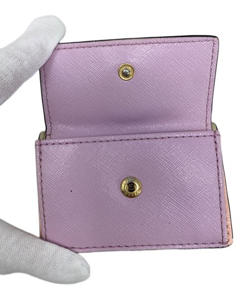 MARC JACOBS（マークジェイコブズ）MARC JACOBS (マークジェイコブス) MARC JACOBS 3つ折り財布 ピンクベージュの古着・服飾アイテム