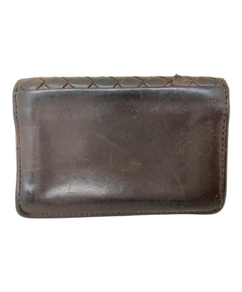BOTTEGA VENETA（ボッテガベネタ）BOTTEGA VENETA (ボッテガベネタ) BOTTEGA VENETA カードケース ブラウンの古着・服飾アイテム