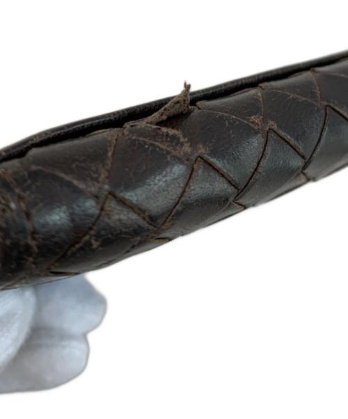 BOTTEGA VENETA（ボッテガベネタ）BOTTEGA VENETA (ボッテガベネタ) BOTTEGA VENETA カードケース ブラウンの古着・服飾アイテム