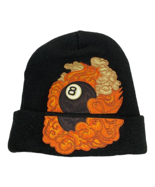 SUPREME（シュプリーム）Supreme (シュプリーム) Supreme Martin Wong/Wong 8 ニットキャップ ブラックの古着・服飾アイテム