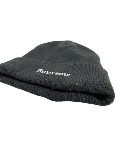 SUPREME（シュプリーム）Supreme (シュプリーム) Supreme Martin Wong/Wong 8 ニットキャップ ブラックの古着・服飾アイテム