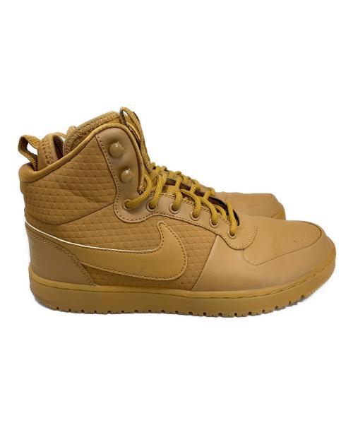 NIKE（ナイキ）NIKE (ナイキ) NIKE COURT BOROUGH MID WINTER ハイカットスニーカー ベージュ サイズ:26.5㎝の古着・服飾アイテム