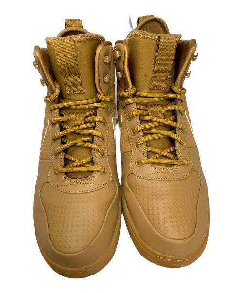 NIKE（ナイキ）NIKE (ナイキ) NIKE COURT BOROUGH MID WINTER ハイカットスニーカー ベージュ サイズ:26.5㎝の古着・服飾アイテム