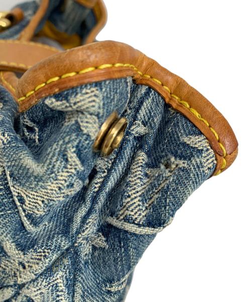 LOUIS VUITTON（ルイ ヴィトン）LOUIS VUITTON (ルイ ヴィトン) LOUIS VUITTON モノグラム・デニム ハンドバッグ ブルーの古着・服飾アイテム