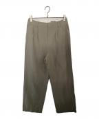 MARGARET HOWELLマーガレットハウエル）の古着「MARGARET HOWELL COTTON LINEN OXFORD」｜ベージュ