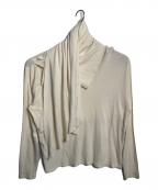 6(ROKU) BEAUTY&YOUTHロク ビューティーアンドユース）の古着「6(ROKU) BEAUTY&YOUTH 長袖カットソー」｜ベージュ